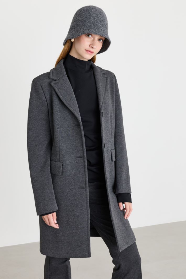 Cloche in feltro - GRIGIO - Intrend