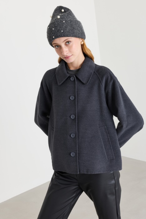 Beanie con applicazioni - Intrend
