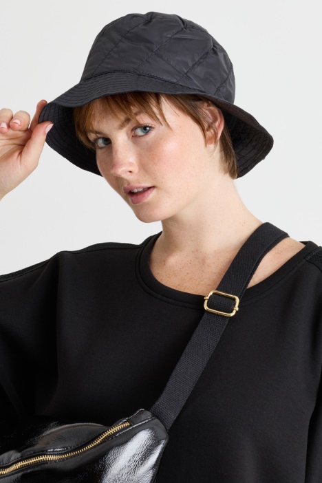 Quilted bucket hat - Intrend