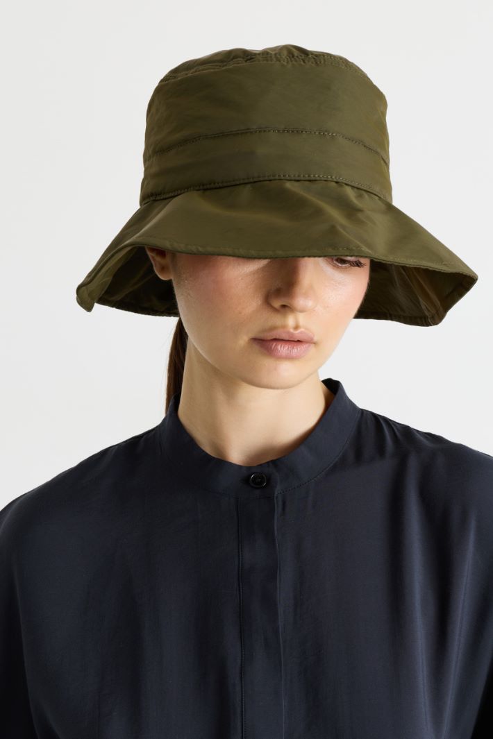 Cappello da pescatore con coulisse - VERDE - Intrend - 2