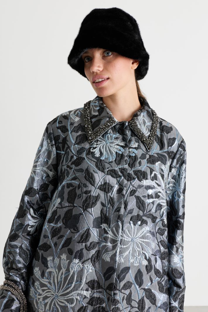 Warm fabric cloche - BLACK - Intrend