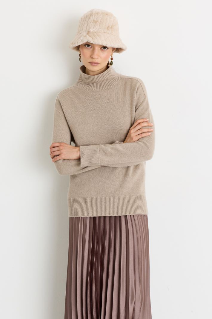 Sombrero acanalado - BEIGE - Intrend