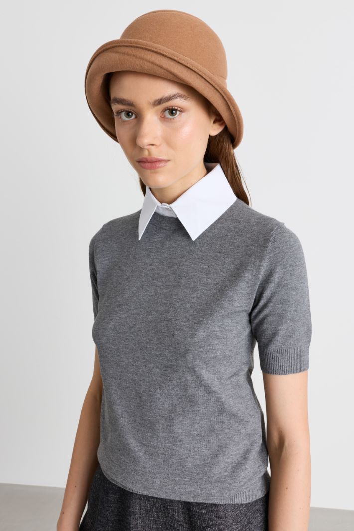 Cloche in lana - CAMMELLO - Intrend - 2