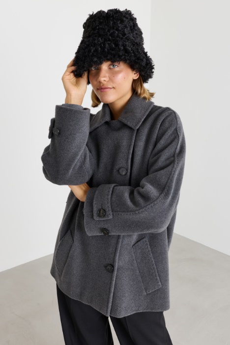 Cappello bucket in tessuto morbido e caldo - Intrend