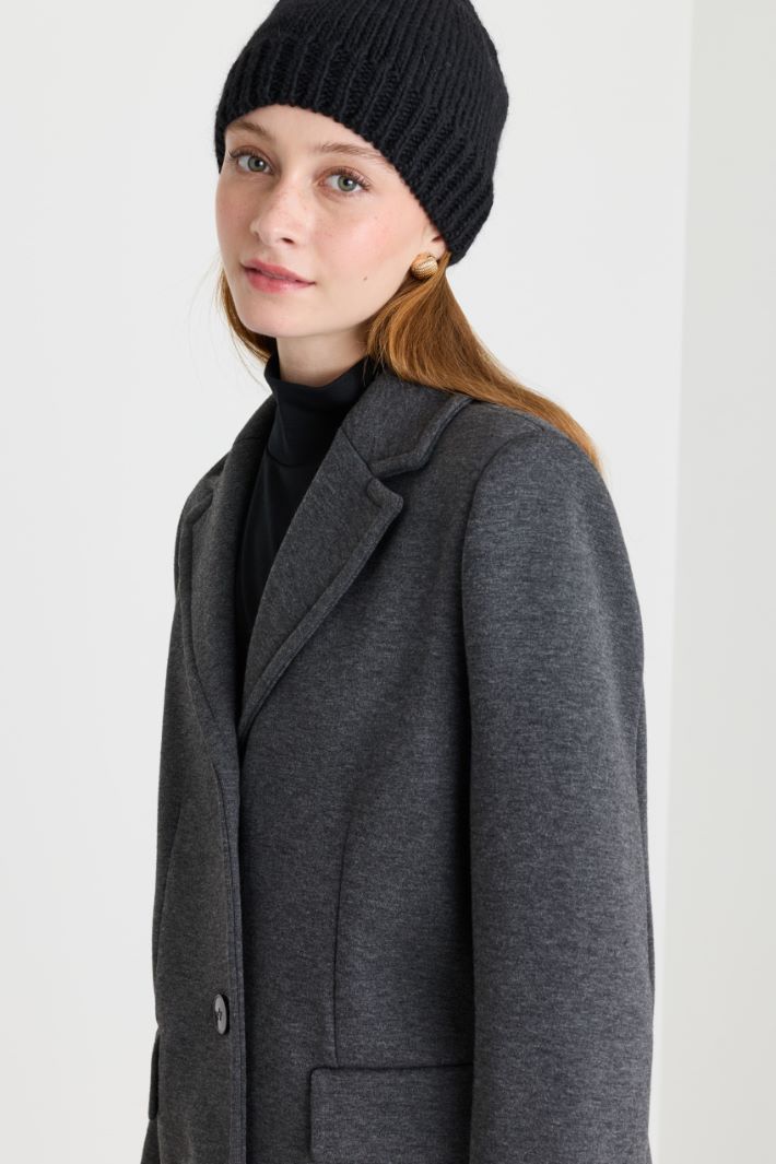 Beanie a coste - NERO - Intrend - 2