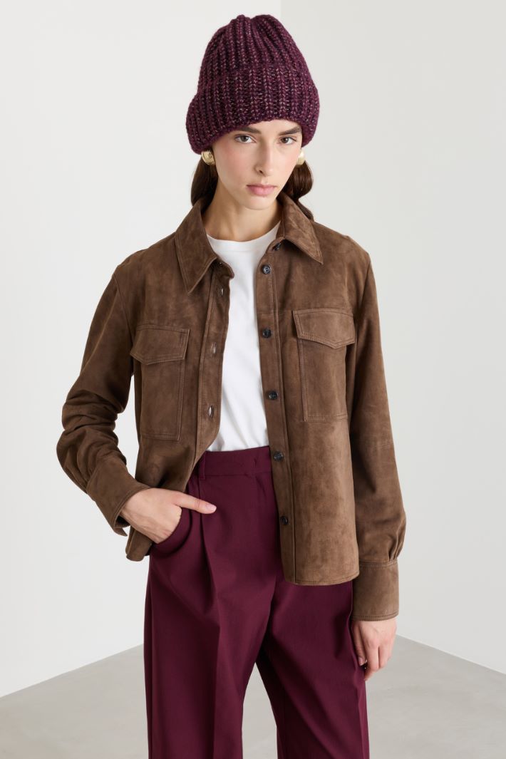 Gorro de punto laminado - VIOLETA - Intrend - 2