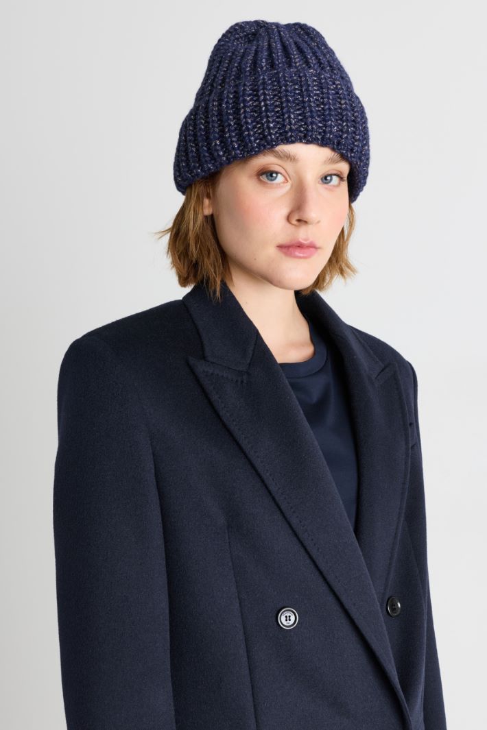 Gorro de punto laminado - AZUL - Intrend - 2