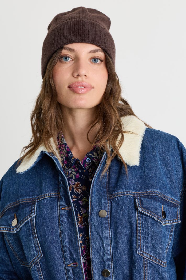 Beanie in maglia - MARRONE - Intrend - 2