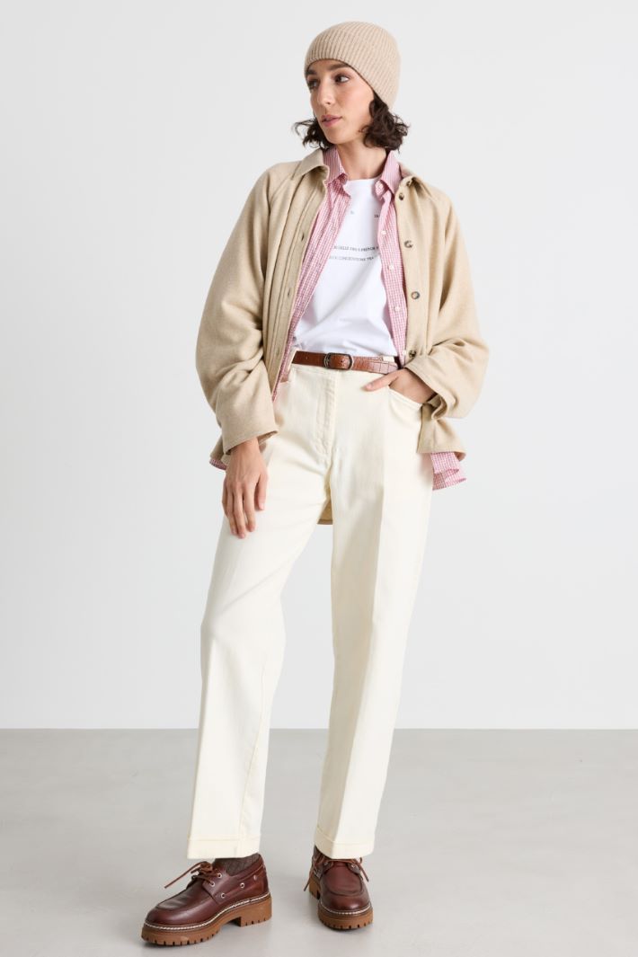 Cuffia in maglia - BEIGE - Intrend - 2