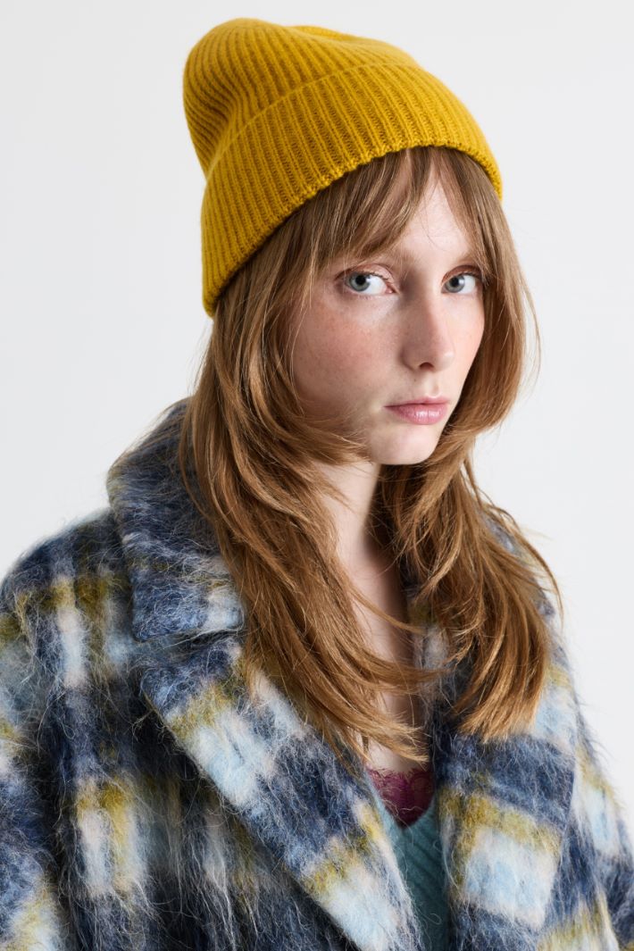 Cuffia in maglia - GIALLO - Intrend - 2