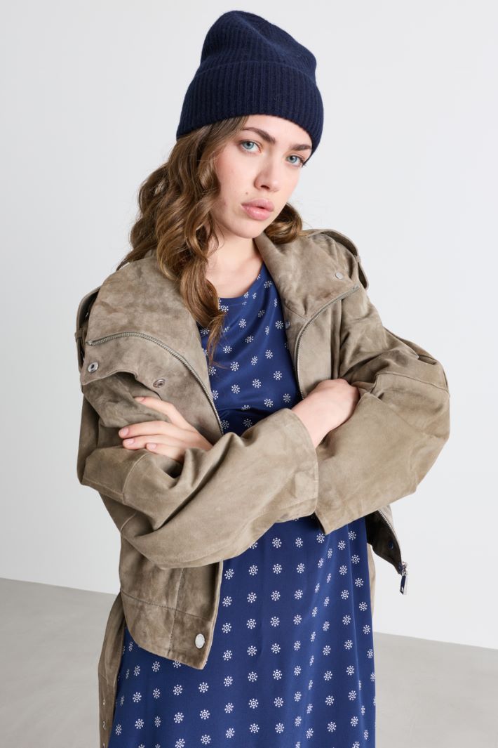 Cuffia in maglia - BLU - Intrend