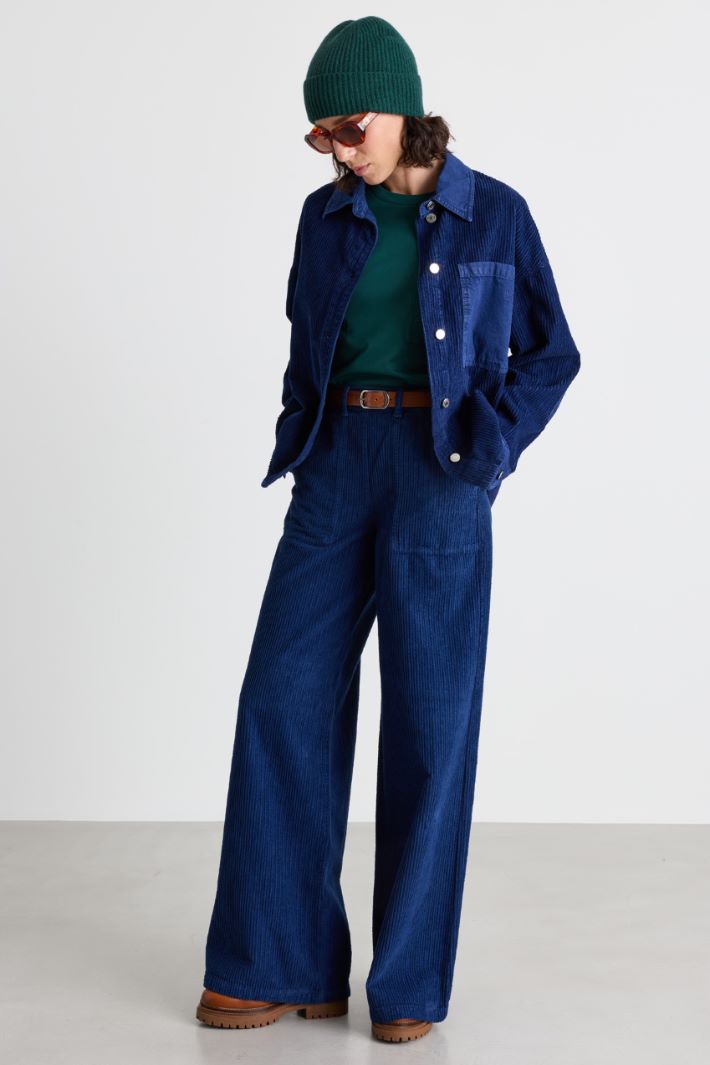 Cuffia in maglia - VERDE - Intrend - 2