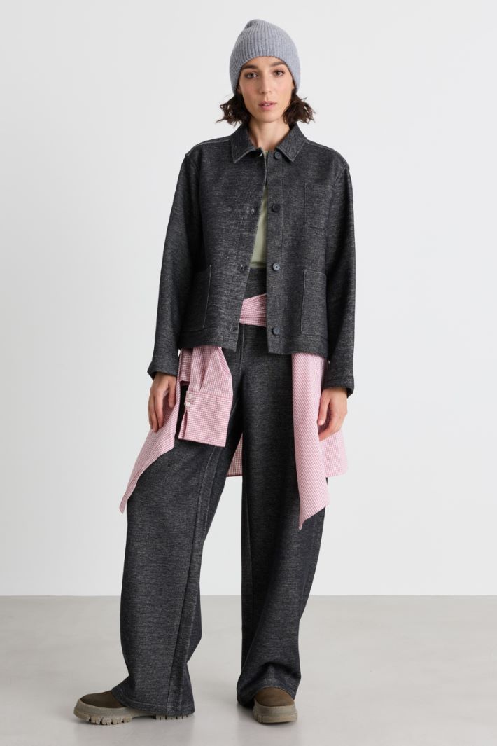 Cuffia in maglia - GRIGIO - Intrend - 2