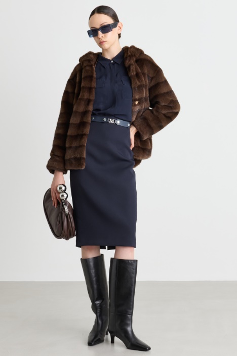 Chaqueta cálida de tacto suave - Intrend
