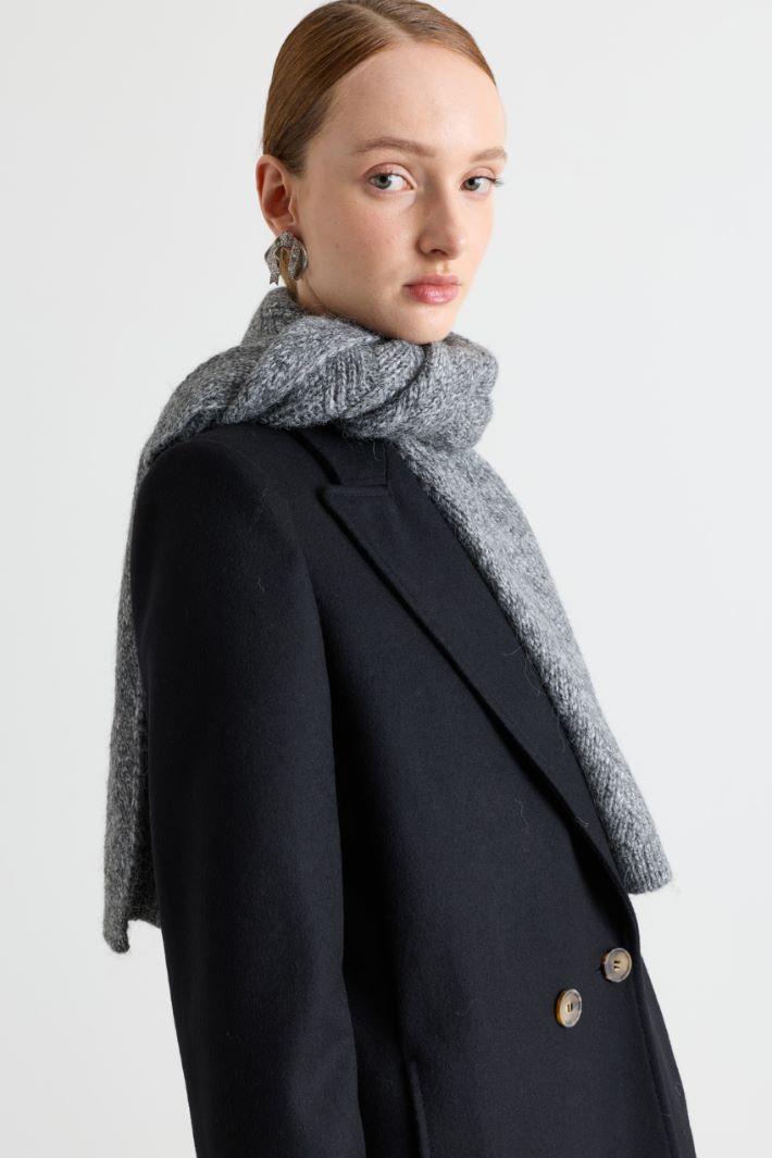 Chevron scarf - GREY - Intrend