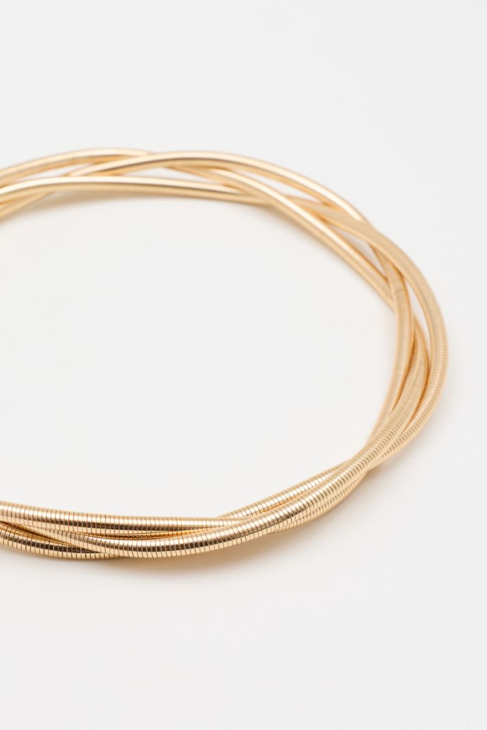 Multi-strand necklace - GOLD - Intrend - 2