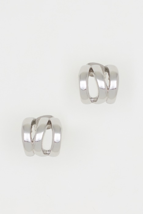 Asymmetric earrings - Intrend
