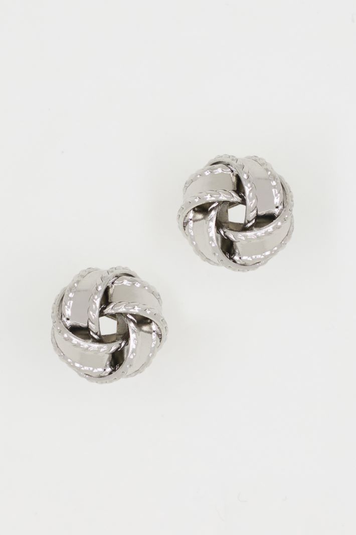 Spherical earrings - SILVER - Intrend