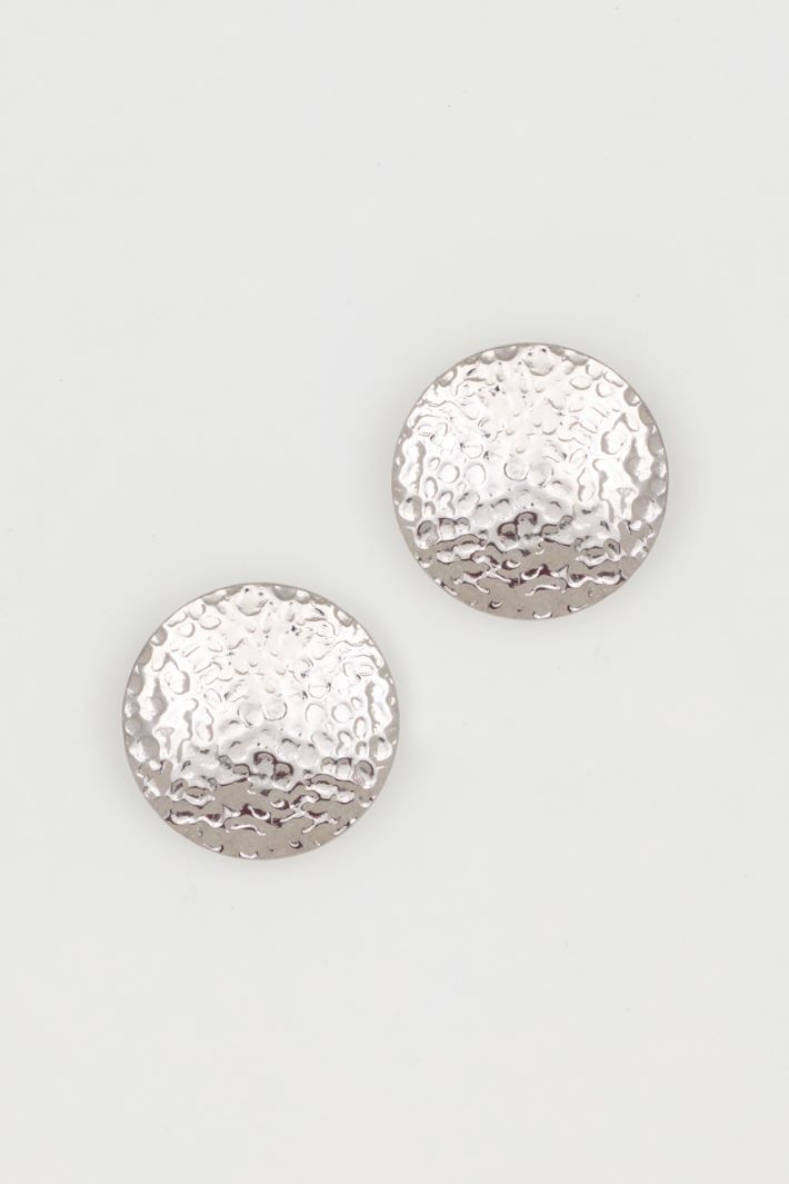 Orecchini a disco - ARGENTO - Intrend