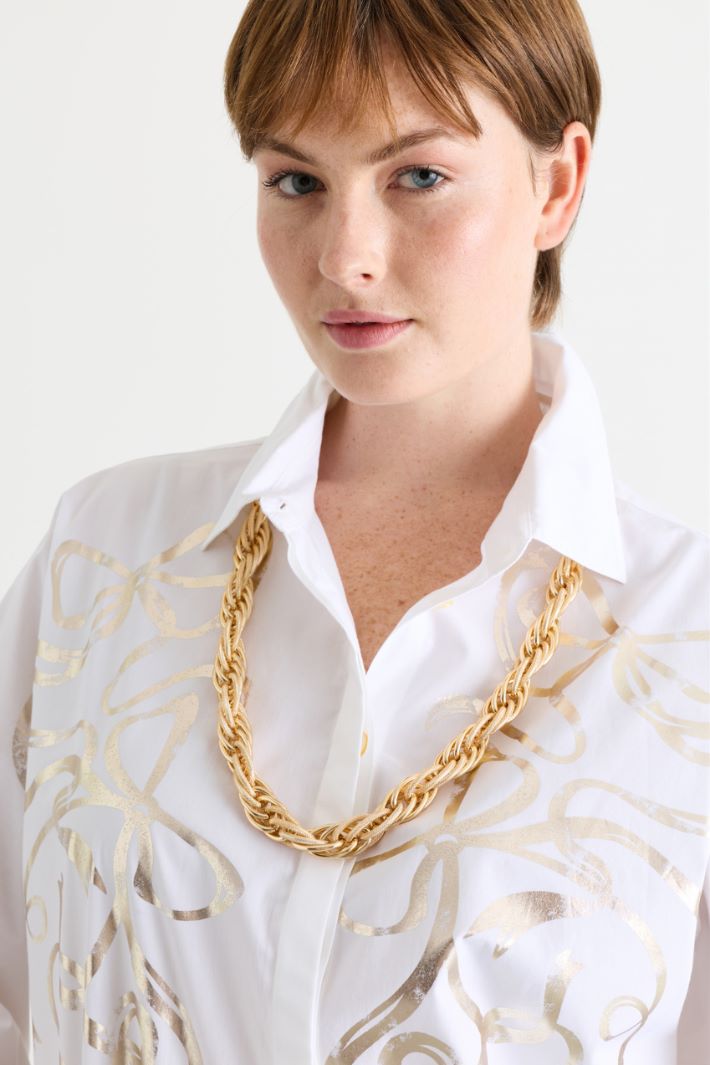 Chain necklace - GOLD - Intrend - 3