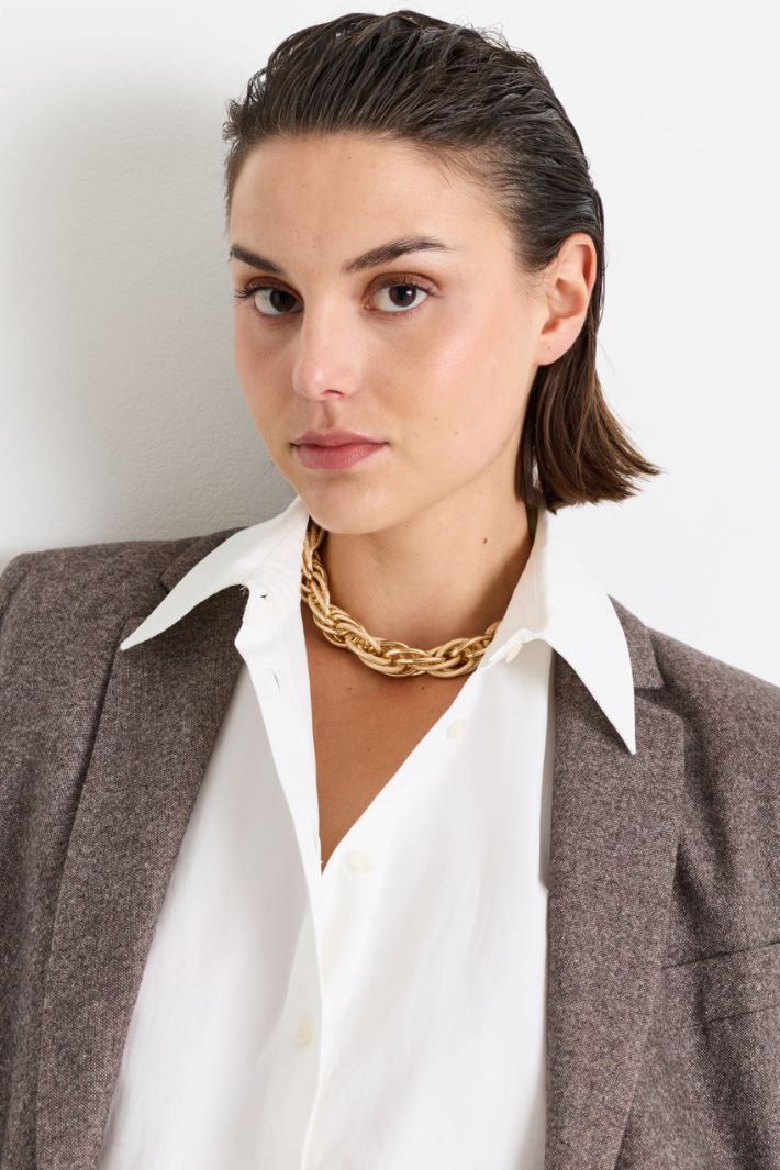 Chocker in catena - ORO - Intrend - 3