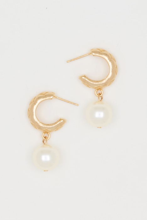 Crescent Drop Earrings - Intrend