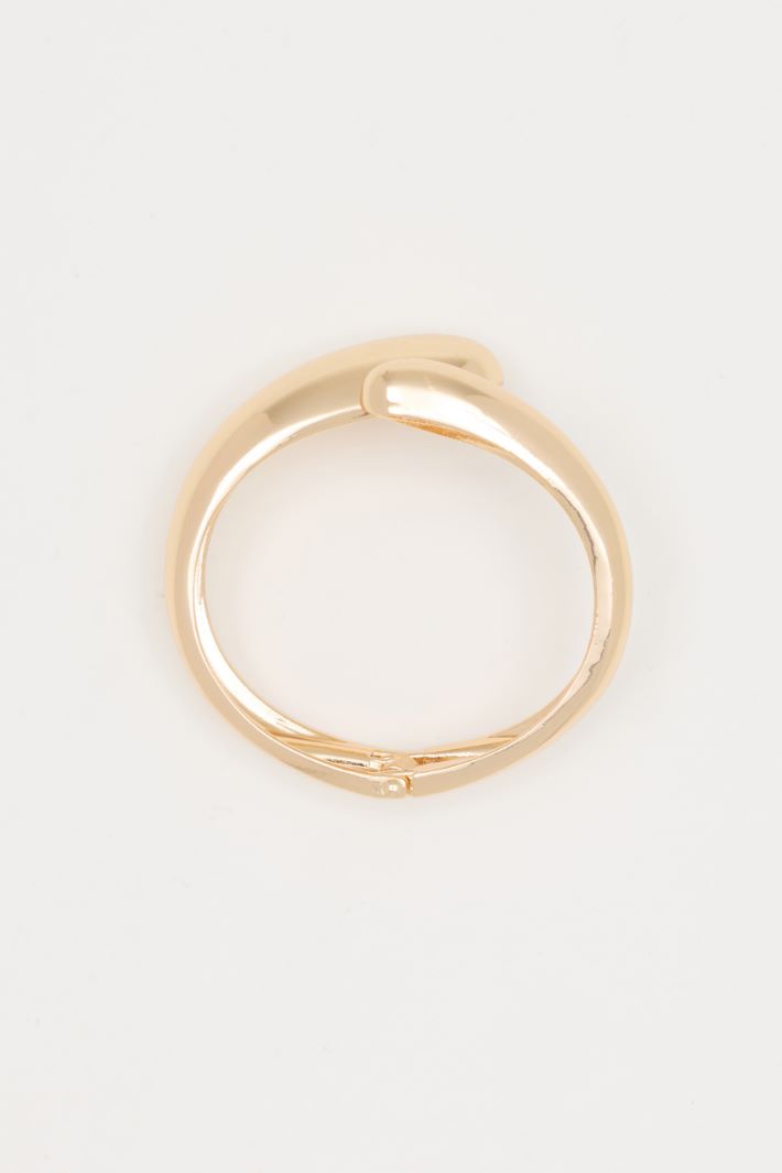 Bracciale rigido in metallo - ORO - Intrend - 2