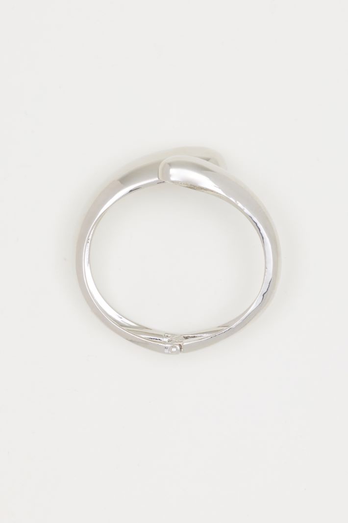 Bracciale rigido in metallo - ARGENTO - Intrend - 2
