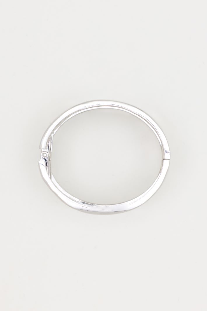 Bracciale effetto martellato - ARGENTO - Intrend - 2