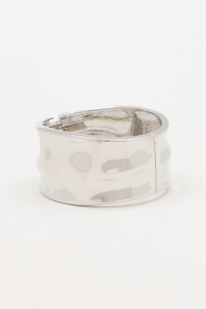Bracciale effetto martellato - ARGENTO - Intrend