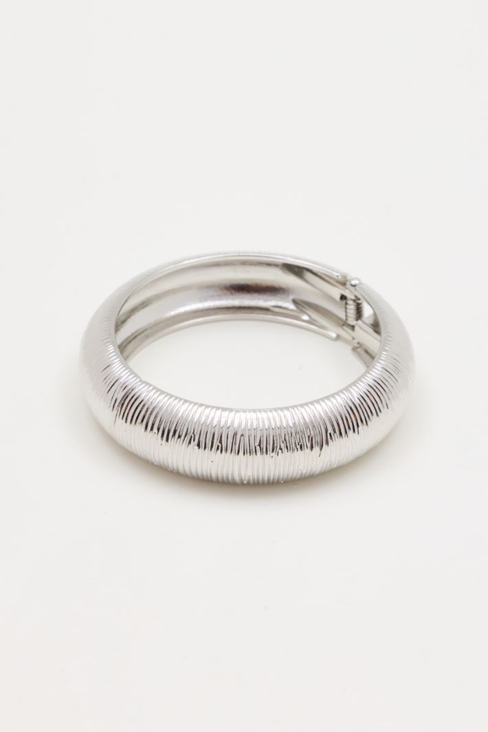 Bracciale in metallo inciso - ARGENTO - Intrend