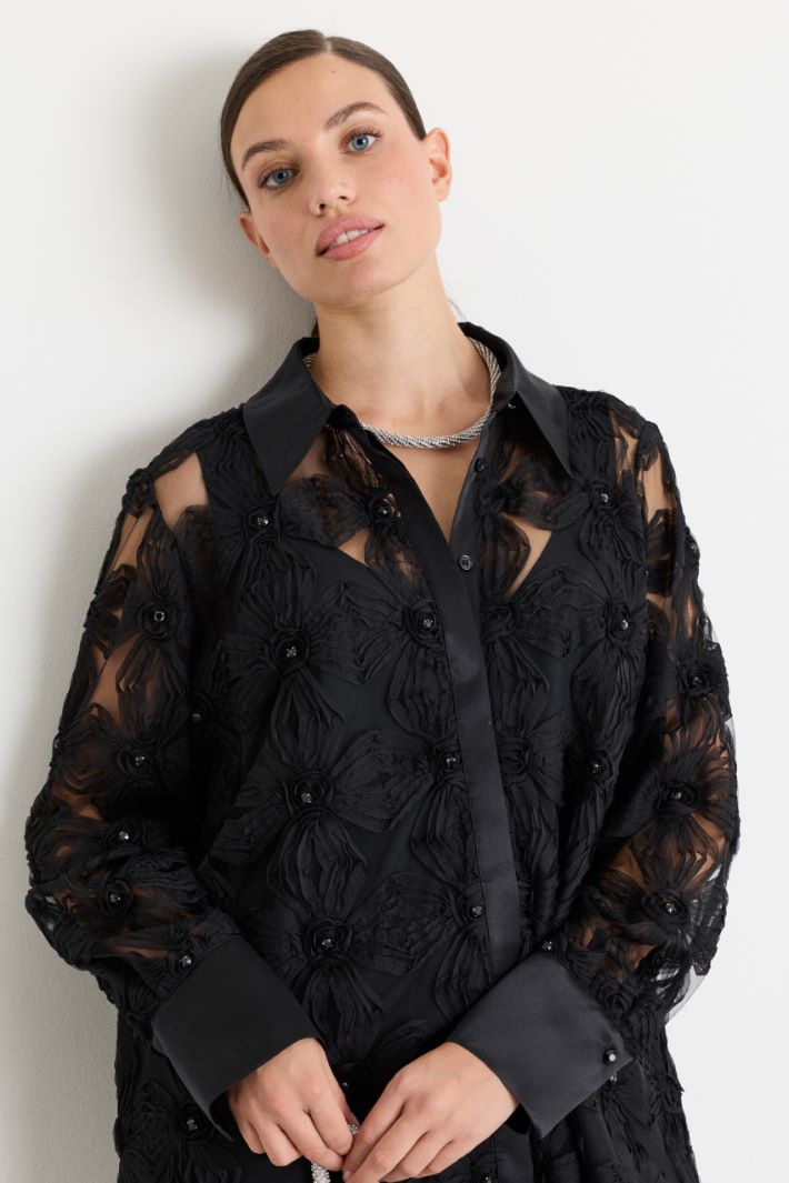 Collana di strass - ARGENTO - Intrend - 3