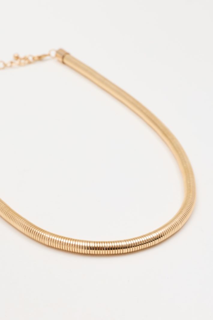 Collana tubolare - ORO - Intrend - 2