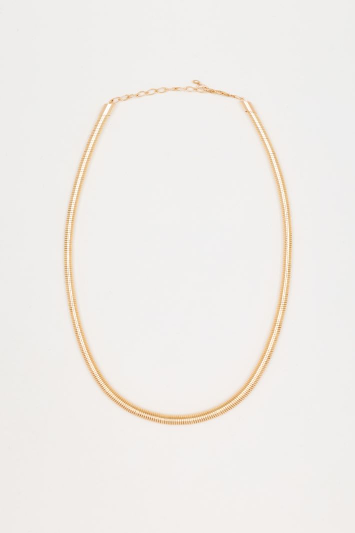 Collana tubolare - ORO - Intrend