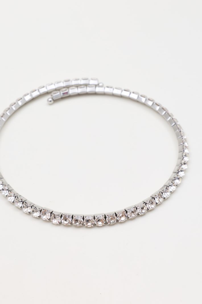 Chocker di cristalli - ARGENTO - Intrend - 2