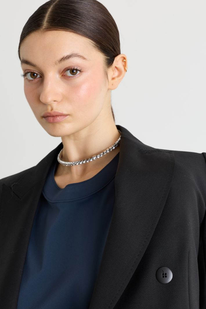 Chocker di cristalli - ARGENTO - Intrend - 3
