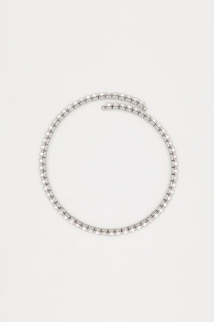 Chocker di cristalli - ARGENTO - Intrend