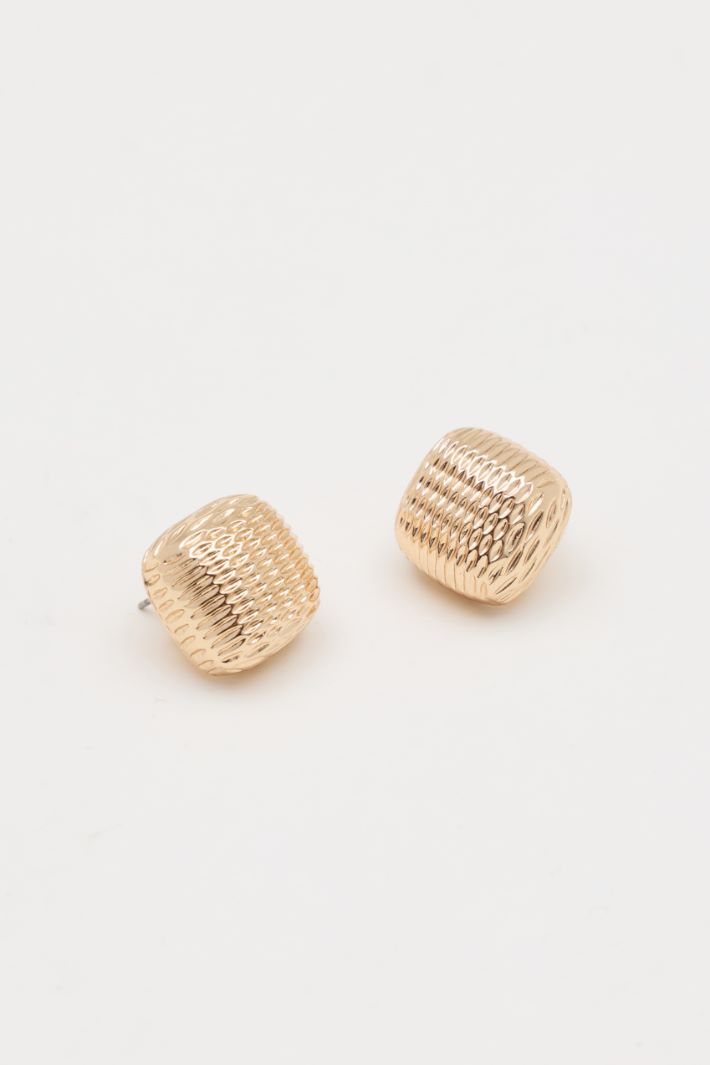 Orecchini a cubo - ORO - Intrend - 2