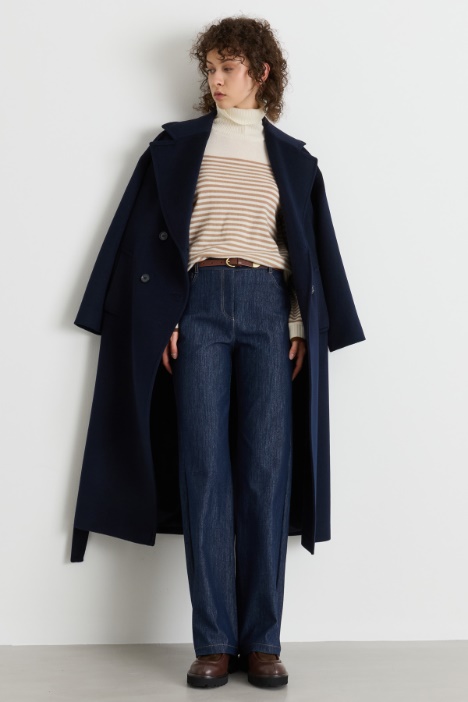 Pantalone effetto jeans - Intrend