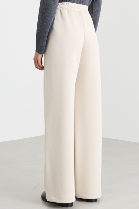 Joggers ampio in felpa