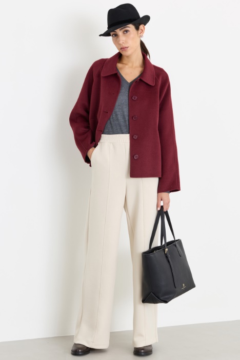 Relaxed-fit fleece joggers - Intrend