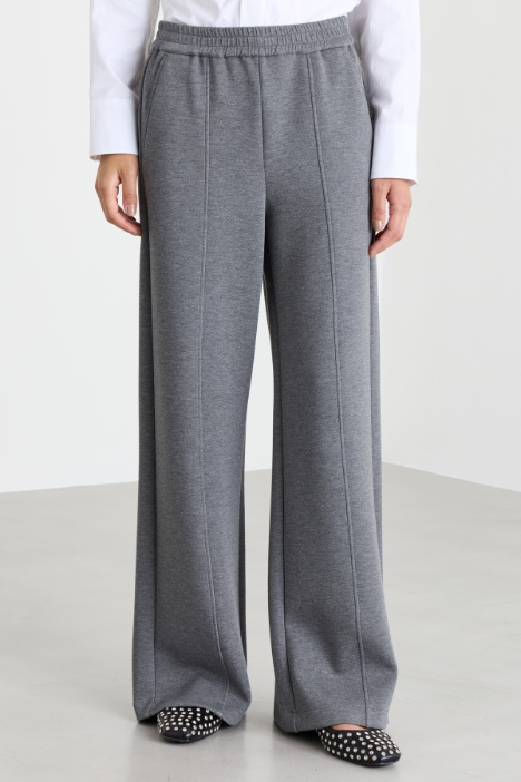 Joggers ampio in felpa