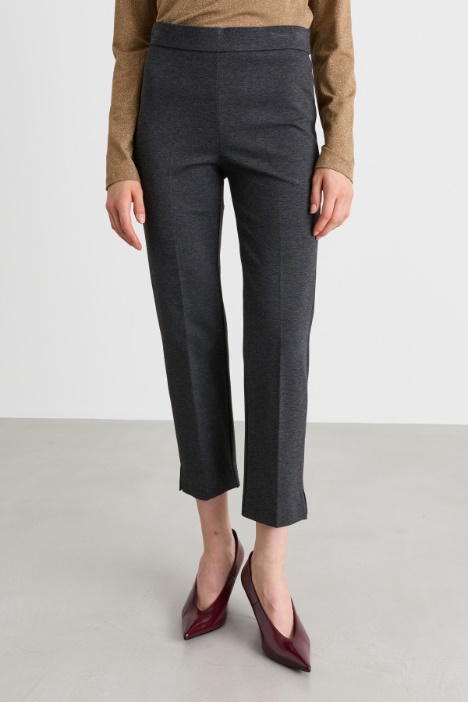 Pantalone aderente in jersey