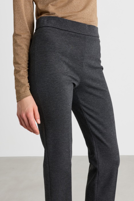Pantalone aderente in jersey