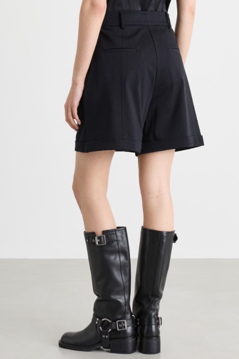 Shorts in jersey di cotone