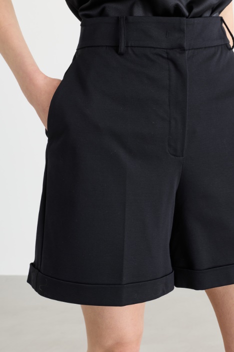 Shorts in jersey di cotone
