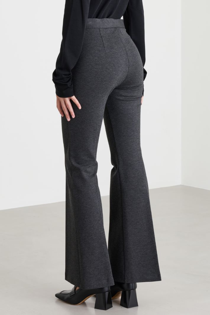 Jersey trousers - GREY - Intrend - 4