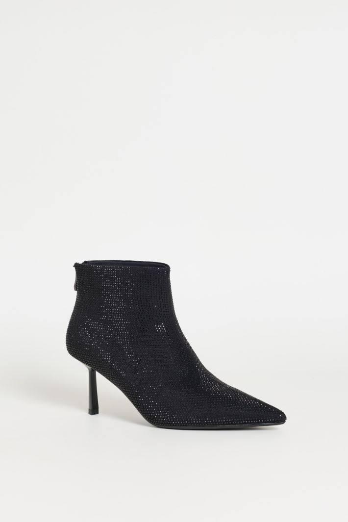 Stivaletto con strass - NERO - Intrend - 2