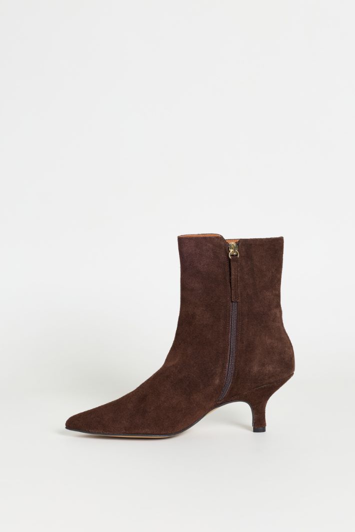 Stivaletto con zip - MARRONE - Intrend - 3