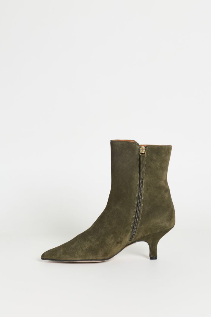 Stivaletto con zip - VERDE - Intrend - 3
